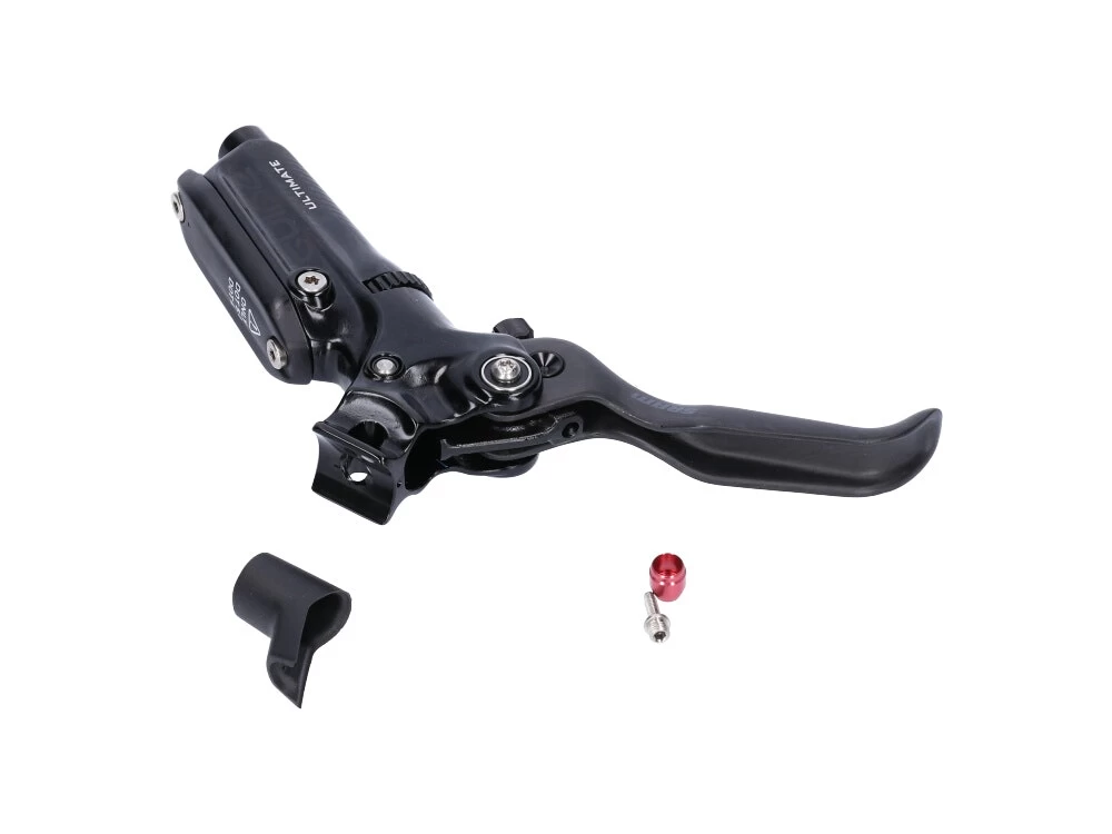 SRAM Disc Brake Lever Assembly Carbon Lever (Assembled, No Hose, Includes Barb & Olive) Version 2 Black Ano Guide Ultimate 2022 4 SRAM Disc Brake Lever Assembly Carbon Lever (Assembled, No Hose, Includes Barb & Olive) Version 2 Black Ano Guide Ultimate 2022 - Image 2