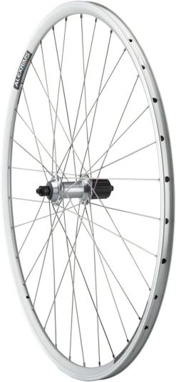 Alexrims Alex DA22 Silver Road Bike Rear Wheel 32h Shimano Hubs 8-11 Speed QR X 130mm
