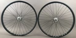 H Plus Son H + Son Archetype Black Rims Suzue Hubs Single Speed Track Bike Wheelset 36h