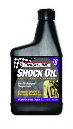 Finish Line Shock Oil 10wt 16oz Btl