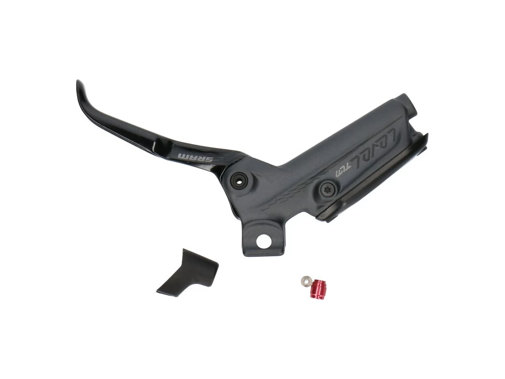 SRAM Disc Brake Lever Assembly Aluminum Lever (Assembled, No Hose, Includes Barb & Olive) Version 2 Dark Grey Level Tlm (A1 B1) 2022 5 SRAM Disc Brake Lever Assembly Aluminum Lever (Assembled, No Hose, Includes Barb & Olive) Version 2 Dark Grey Level Tlm (A1 B1) 2022 - Image 3