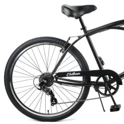 Retrospec Chatham Beach Cruiser 7-Speed 26" - Matte Black 2022 10 Retrospec Chatham Beach Cruiser 7-Speed 26" - Matte Black 2022 -Cycling Gear Shop BC5ANCzqzzJzjbkKc3RwOikZU