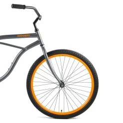 Retrospec Chatham Beach Cruiser 1-Speed 29" - Matte Graphite/Orange 2022 -Cycling Gear Shop HukvwEOzSBdOUKWoYi055CJPw