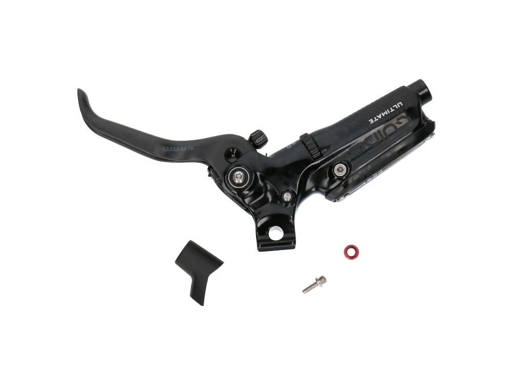SRAM Disc Brake Lever Assembly Carbon Lever (Assembled, No Hose, Includes Barb & Olive) Version 2 Black Ano Guide Ultimate 2022 3 SRAM Disc Brake Lever Assembly Carbon Lever (Assembled, No Hose, Includes Barb & Olive) Version 2 Black Ano Guide Ultimate 2022