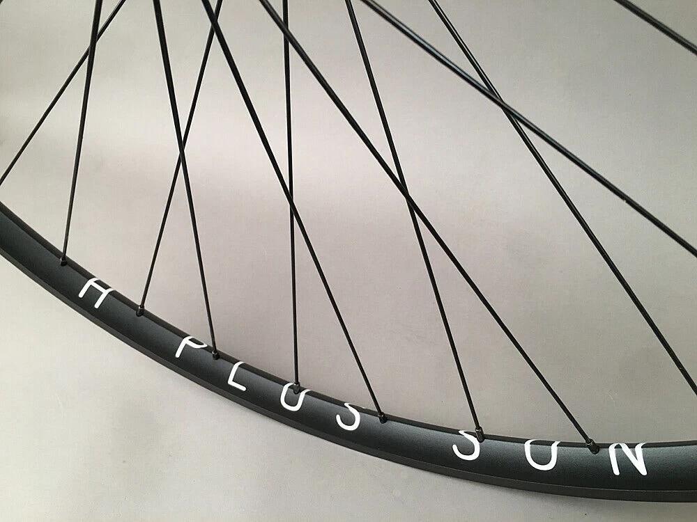 H Plus Son Archetype Black Rims Suzue ProMax Hubs Track Bike Fixed Gear Wheelset 6 H Plus Son Archetype Black Rims Suzue ProMax Hubs Track Bike Fixed Gear Wheelset - Image 4