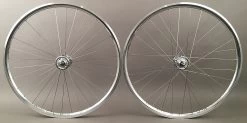 H Plus Son Archetype Silver Rims Suzue Hubs Single Speed Track Bike Wheels Fx/fx