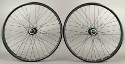 H Plus Son H + Plus Son Black Archetype W/ Suzue Track Hubs Wheelset 36h
