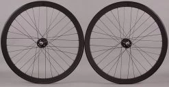 H Plus Son H Plus + Son SL42 Black Singlespeed Track Fixed Gear Bike Wheelset Wheels Fx/fx