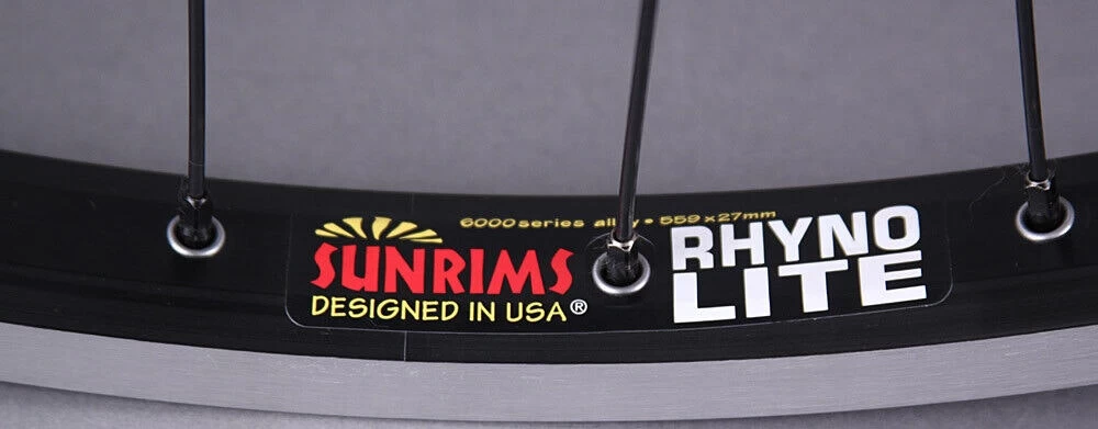 Sun Rims Sun Rhyno Lite 26" Mountain Bike Front Wheel Shimano Deore Disc Hubs & Rim Brake 4 Sun Rims Sun Rhyno Lite 26" Mountain Bike Front Wheel Shimano Deore Disc Hubs & Rim Brake - Image 2