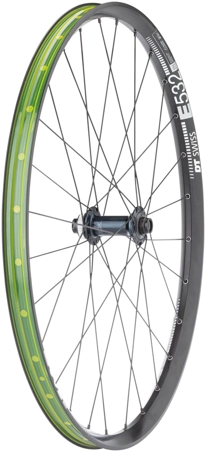 H Plus Son DT E532 650b 27.5" MTB Wheelset 15x110mm Black Shimano SLX Tubeless Disc 3 H Plus Son DT E532 650b 27.5" MTB Wheelset 15x110mm Black Shimano SLX Tubeless Disc