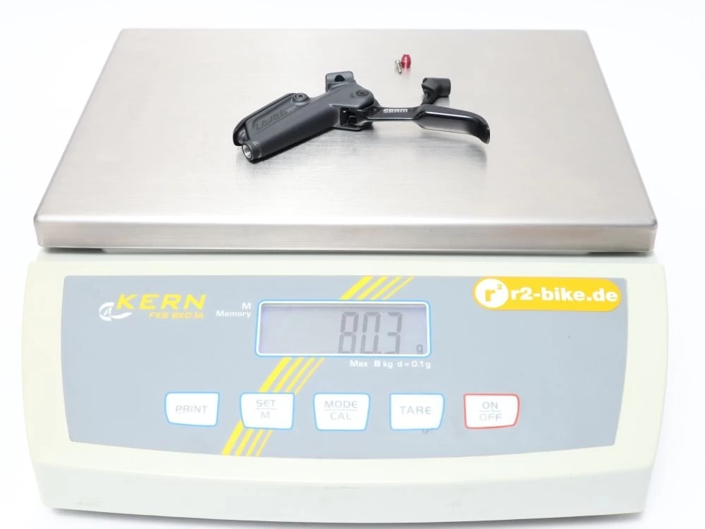 SRAM Disc Brake Lever Assembly Aluminum Lever (Assembled, No Hose, Includes Barb & Olive) Version 2 Dark Grey Level Tlm (A1 B1) 2022 6 SRAM Disc Brake Lever Assembly Aluminum Lever (Assembled, No Hose, Includes Barb & Olive) Version 2 Dark Grey Level Tlm (A1 B1) 2022 - Image 4