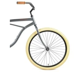 Retrospec Chatham Beach Cruiser 1-Speed 26" - Matte Graphite/Beige 2021 -Cycling Gear Shop gxB 2TL5YKUG54eIJD8Dq11UM
