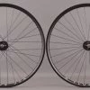 H Plus Son H + Plus Son Archetype Black Rims Track Fixed Gear Bike Wheelset DT Radial Front