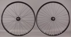 H Plus Son H + Plus Son Archetype Black Rims Track Fixed Gear Bike Wheelset DT Radial Front