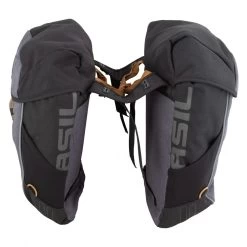 Pack Of 2 Basil Miles Double Pannier Bag Black 13.4x7.5x17` UBS / Straps -Cycling Gear Shop nDUzF YEmzkMordOZngTnOlMY