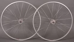 Sun Rims Sun CR18 Silver Track Bike Fixed Gear Singlespeed Wheels Wheelset 32h DT 2.0