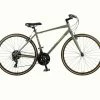 Retrospec Atlas Comfort Hybrid Bike - Matte Forest Green 2022