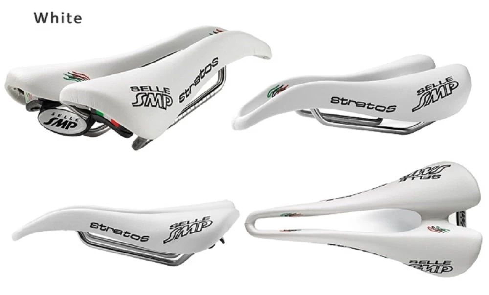 Selle SMP Stratos Pro Saddle With Carbon Rails 8 Selle SMP Stratos Pro Saddle With Carbon Rails - Image 6